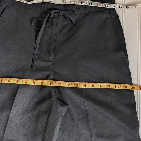 Vintage Liz Claiborne Lizsport Black Trouser Pant - Picture 5 of 10